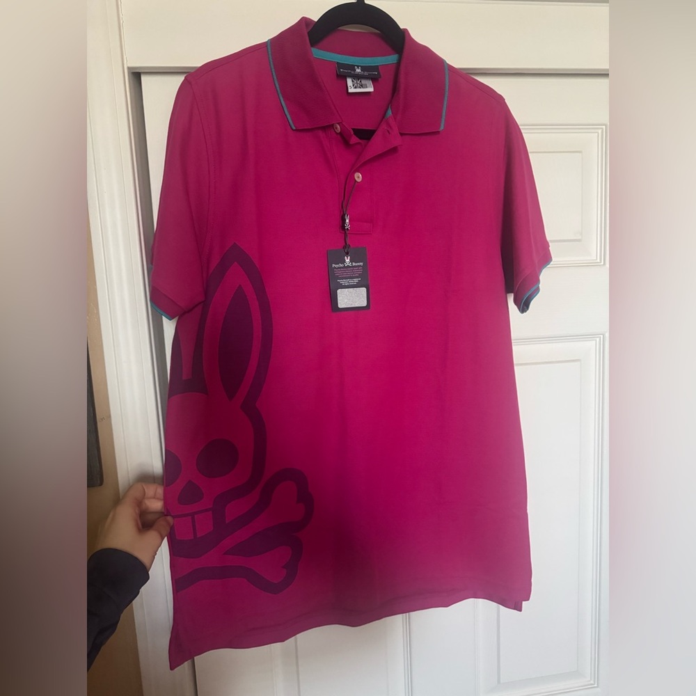 Men’s psycho bunny shirt size 5